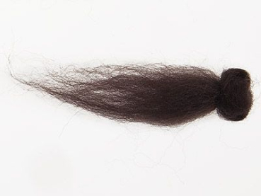 South American Merino Wool, tops - dark brown