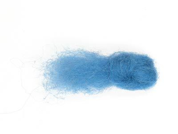 Neuseelandwolle kardiert  im Vlies - hellblau