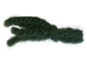 knitting yarn - four cord - loden green