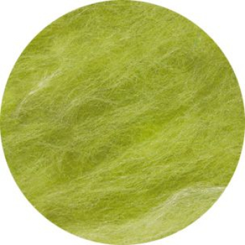 extrafine Merino wool with white Mulberry silk - light green