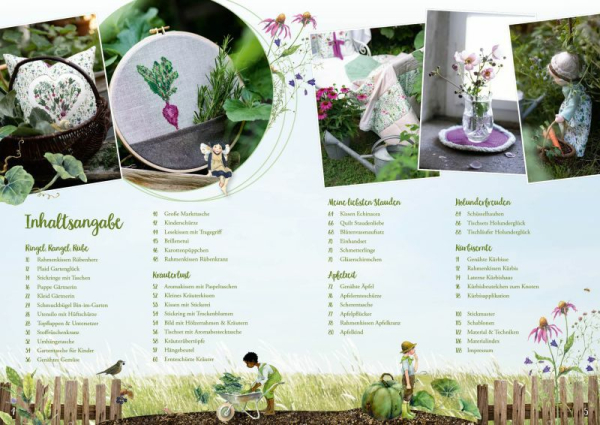 Handarbeitsbuch - Garten Glück -