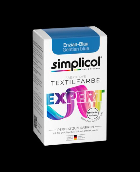 simplicol  Textilfarbe expert - Enzian Blau