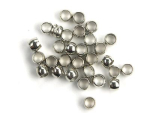 crimp beads - silver coloured